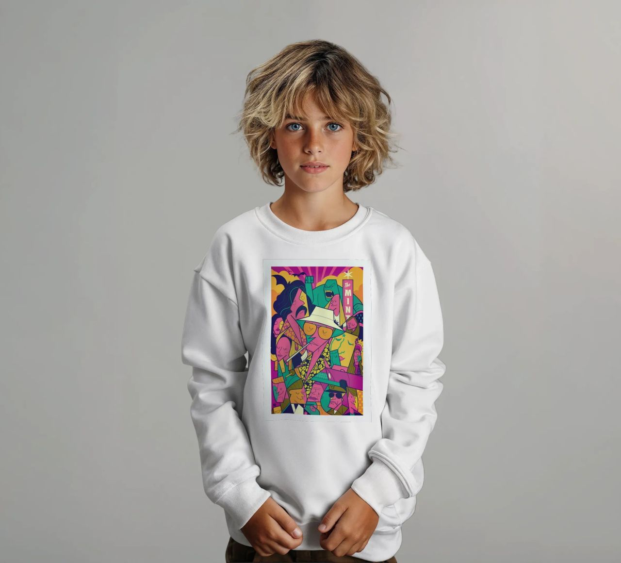 Fear and Loathing felpa bambino da Ale Giorgini