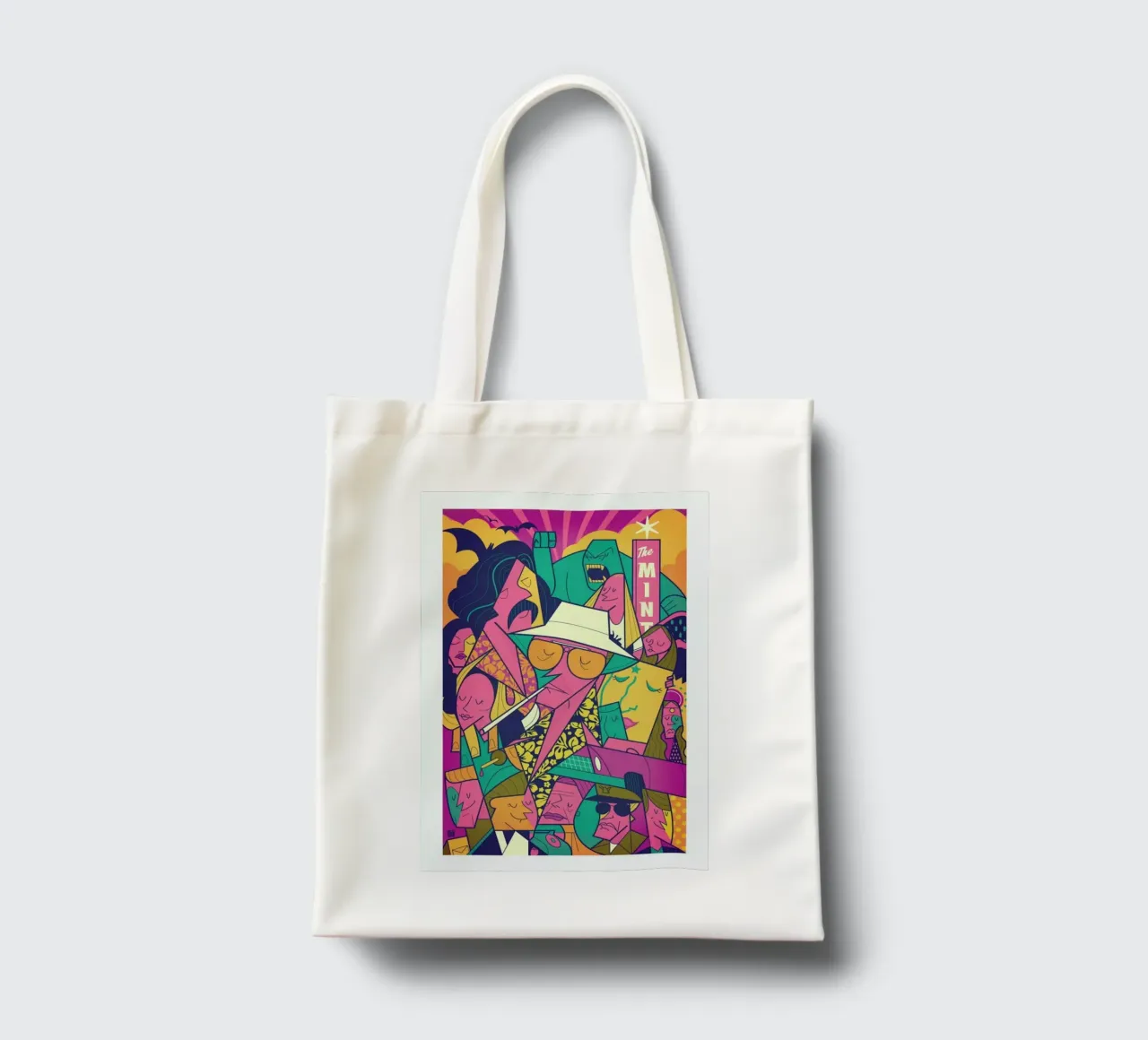 Fear and Loathing borsa in juta da Ale Giorgini