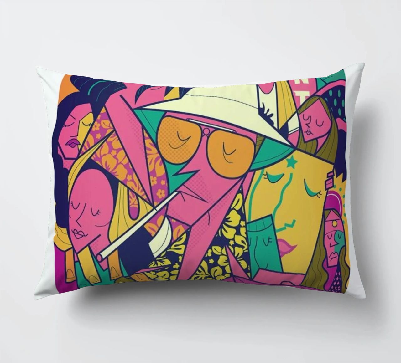 Fear and Loathing cuscino da Ale Giorgini