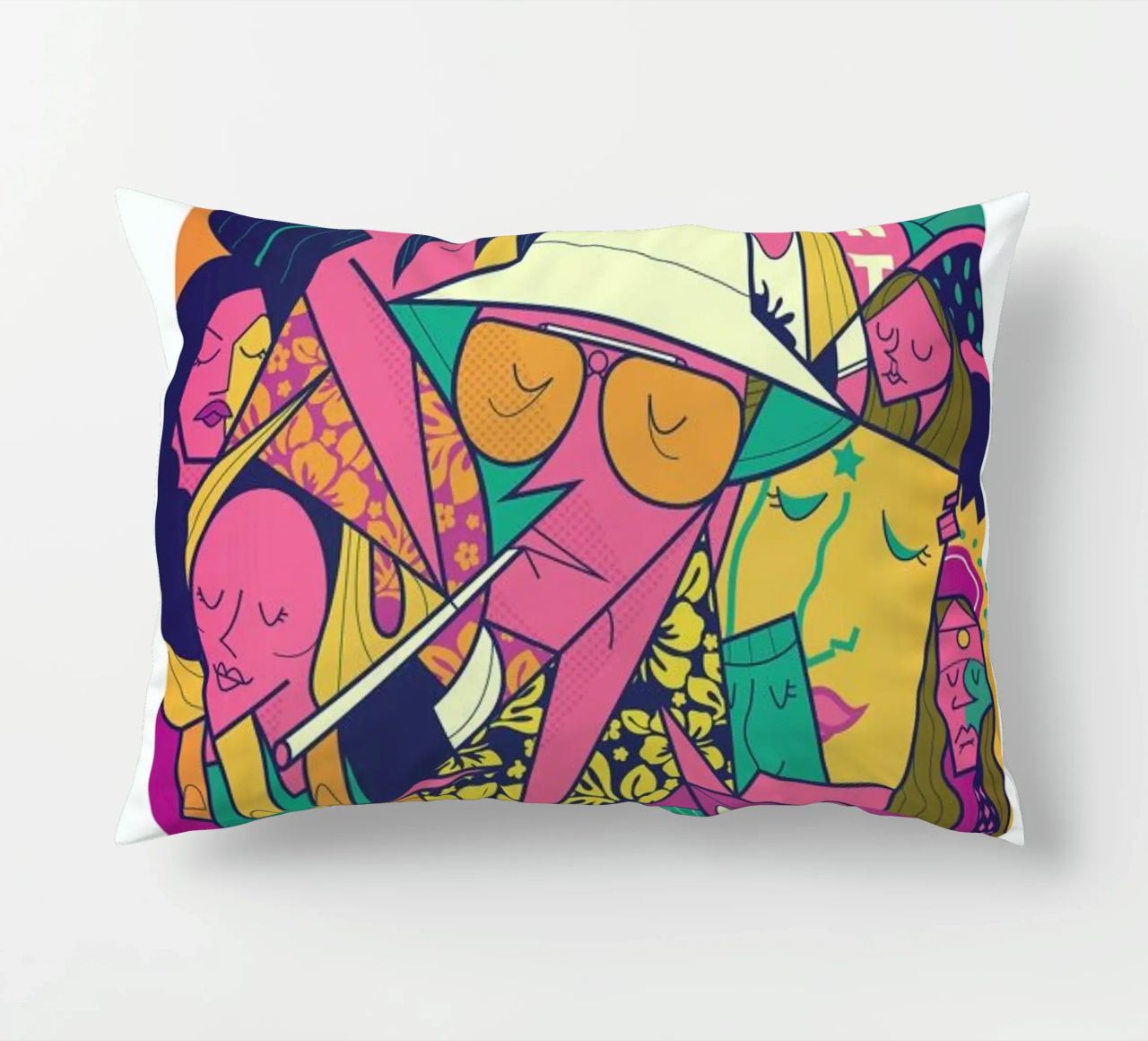 Fear and Loathing cuscino da Ale Giorgini