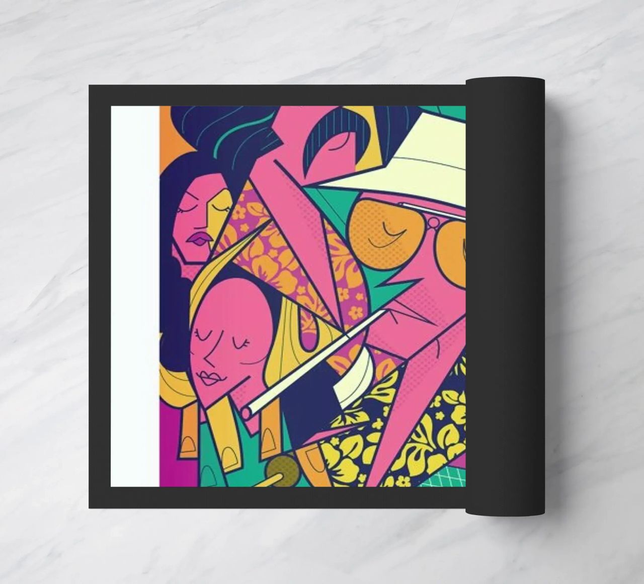 Fear and Loathing doormat by Ale Giorgini