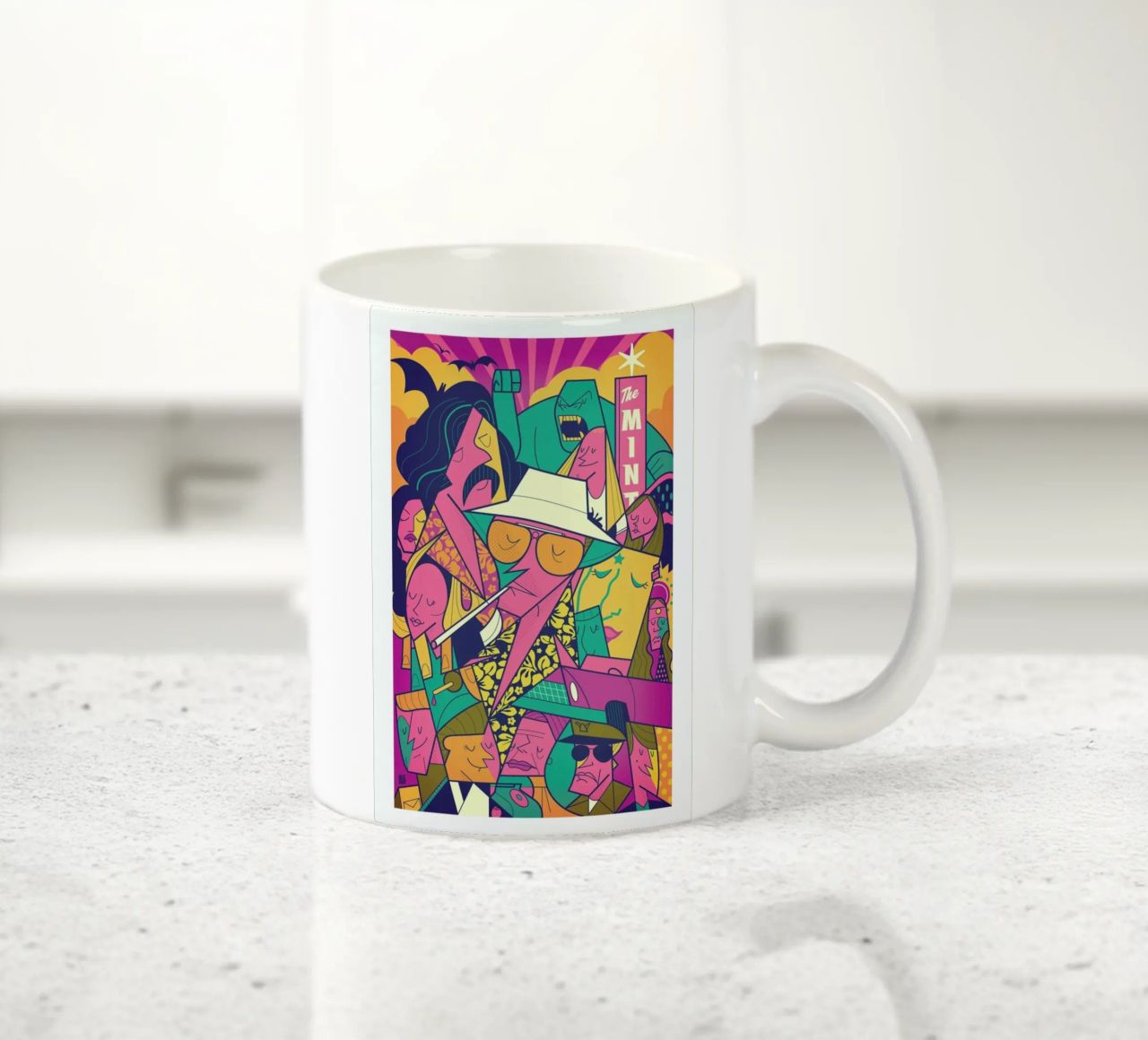 Fear and Loathing keramische mok van Ale Giorgini