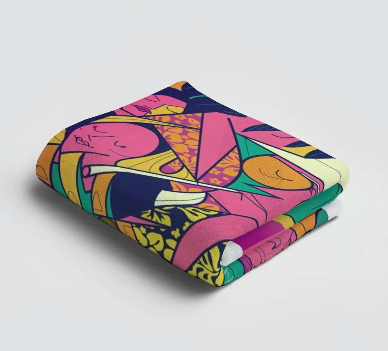Fear and Loathing Handtuch von Ale Giorgini