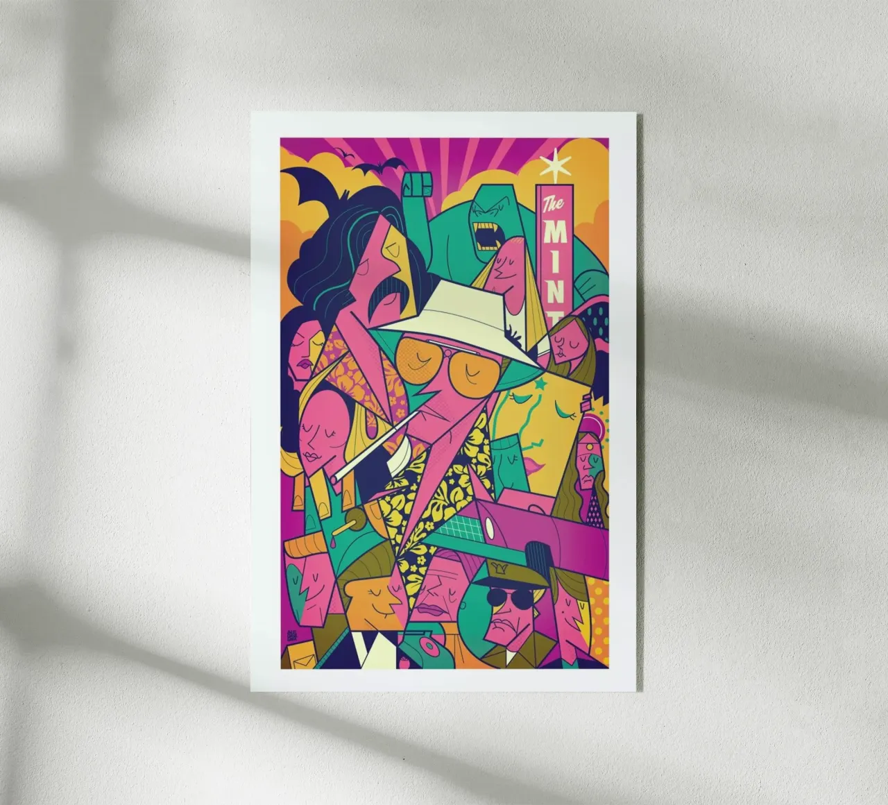 Fear and Loathing plexiglass da Ale Giorgini