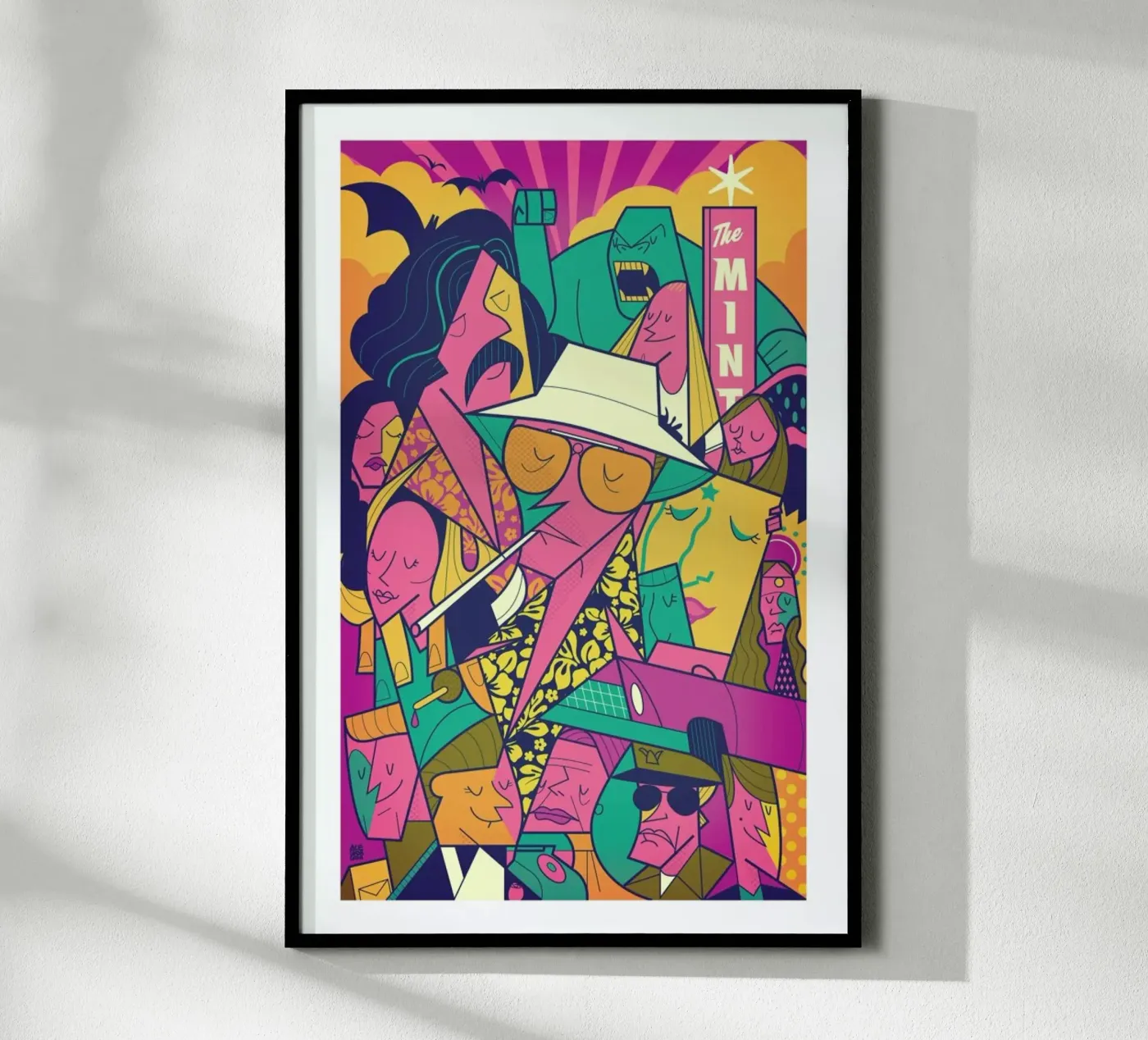 Fear and Loathing poster da Ale Giorgini