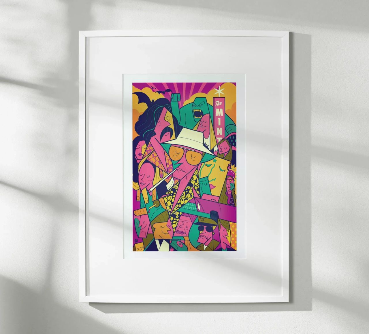 Fear and Loathing Poster von Ale Giorgini