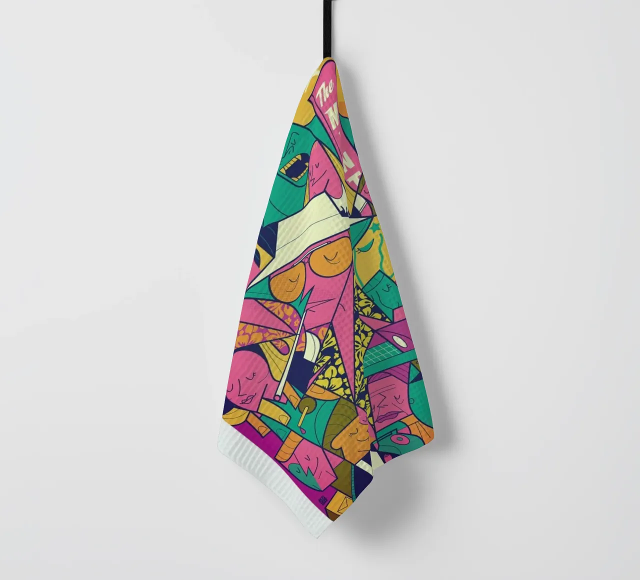 Fear and Loathing tea towel by Ale Giorgini