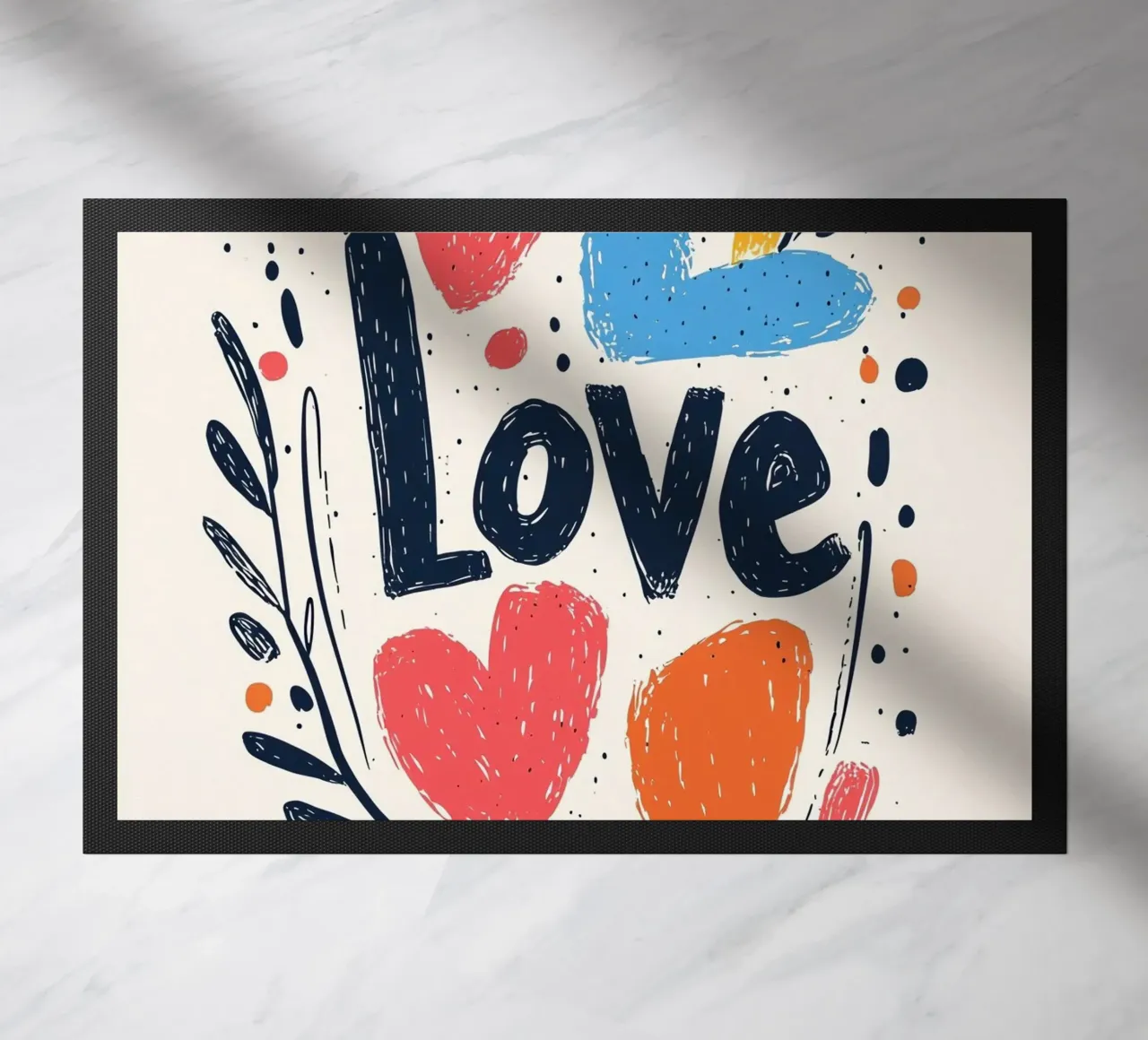 Love - 2 felpudo de Art Typo Essentiel