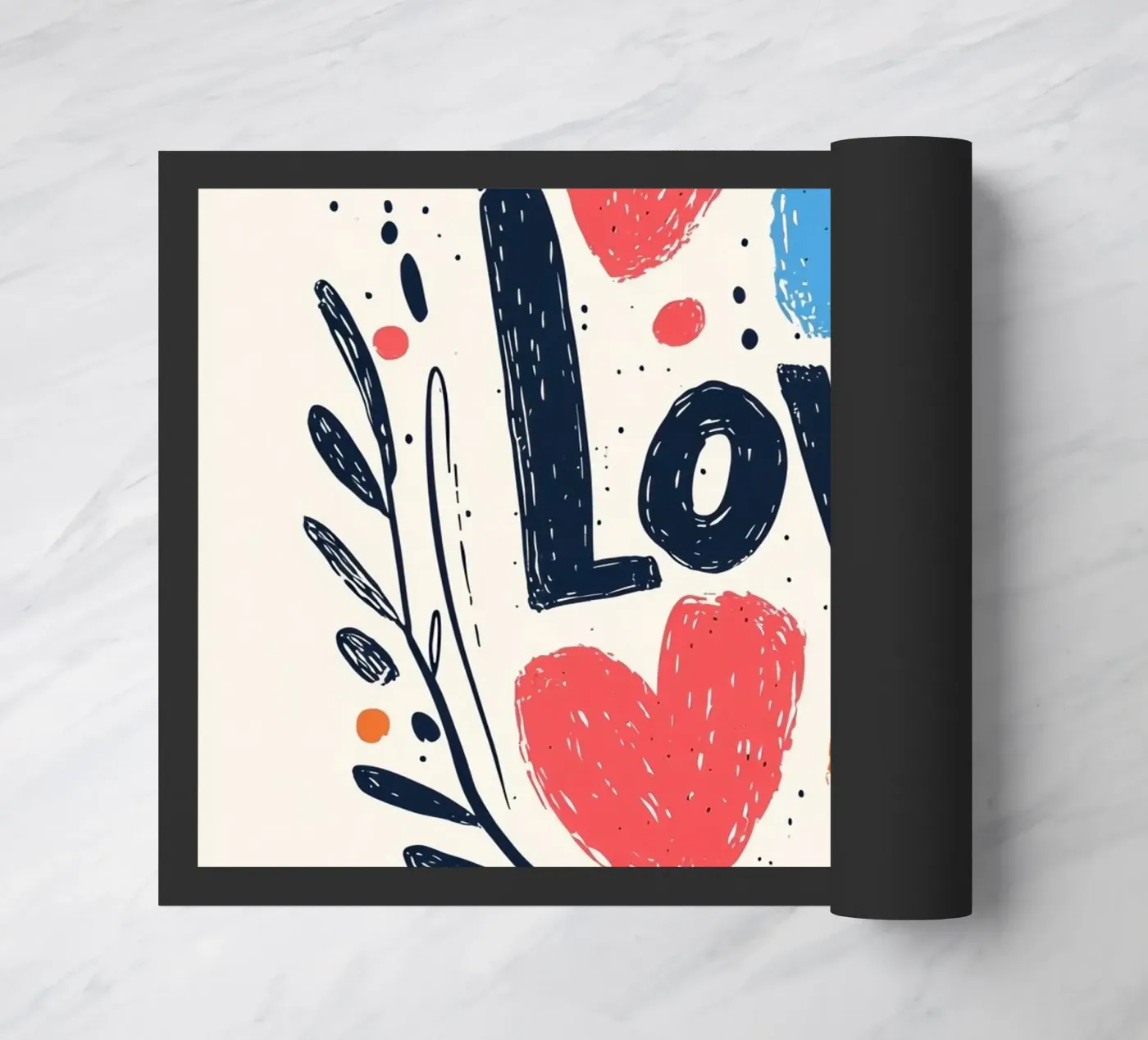 Love - 2 zerbino da Art Typo Essentiel