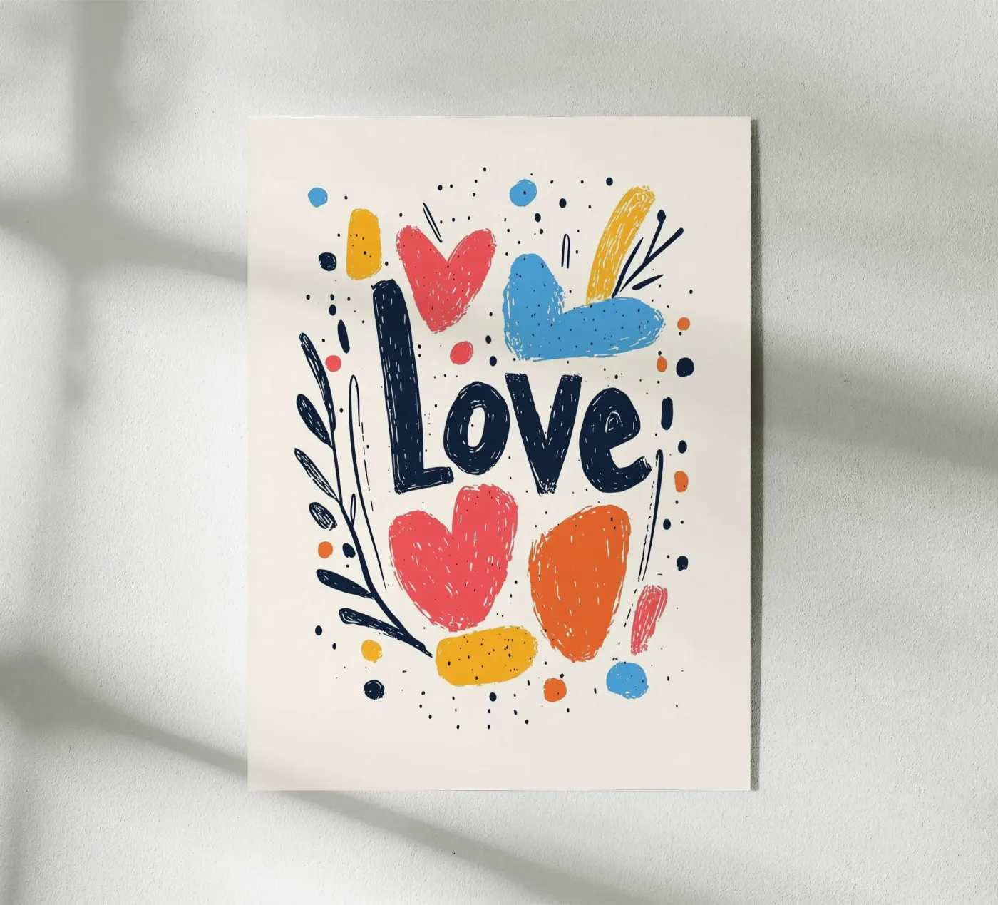 Love - 2 acrylic glass by Art Typo Essentiel