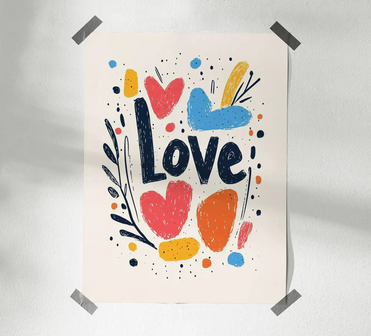 Love - 2 poster da Art Typo Essentiel