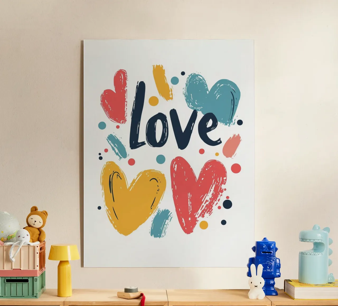 Love - 3 plexiglass da Art Typo Essentiel