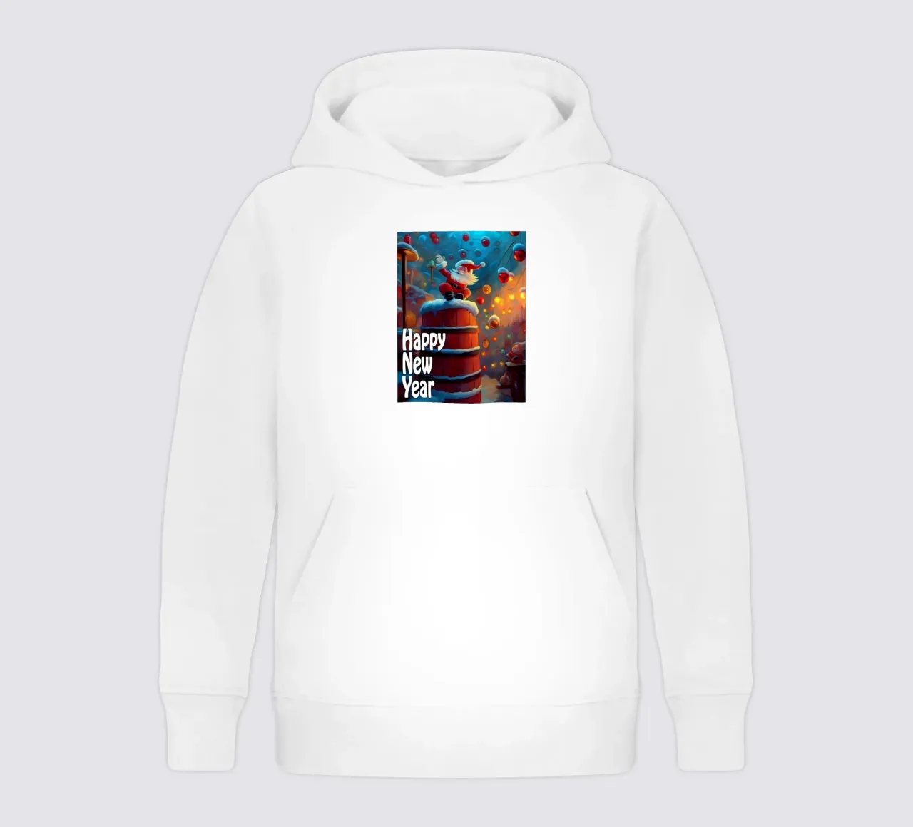 Buon anno felpa bambino con cappuccio da Motivate-Today
