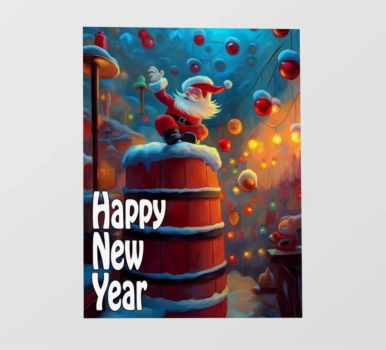 Buon anno telo in pvc da Motivate-Today