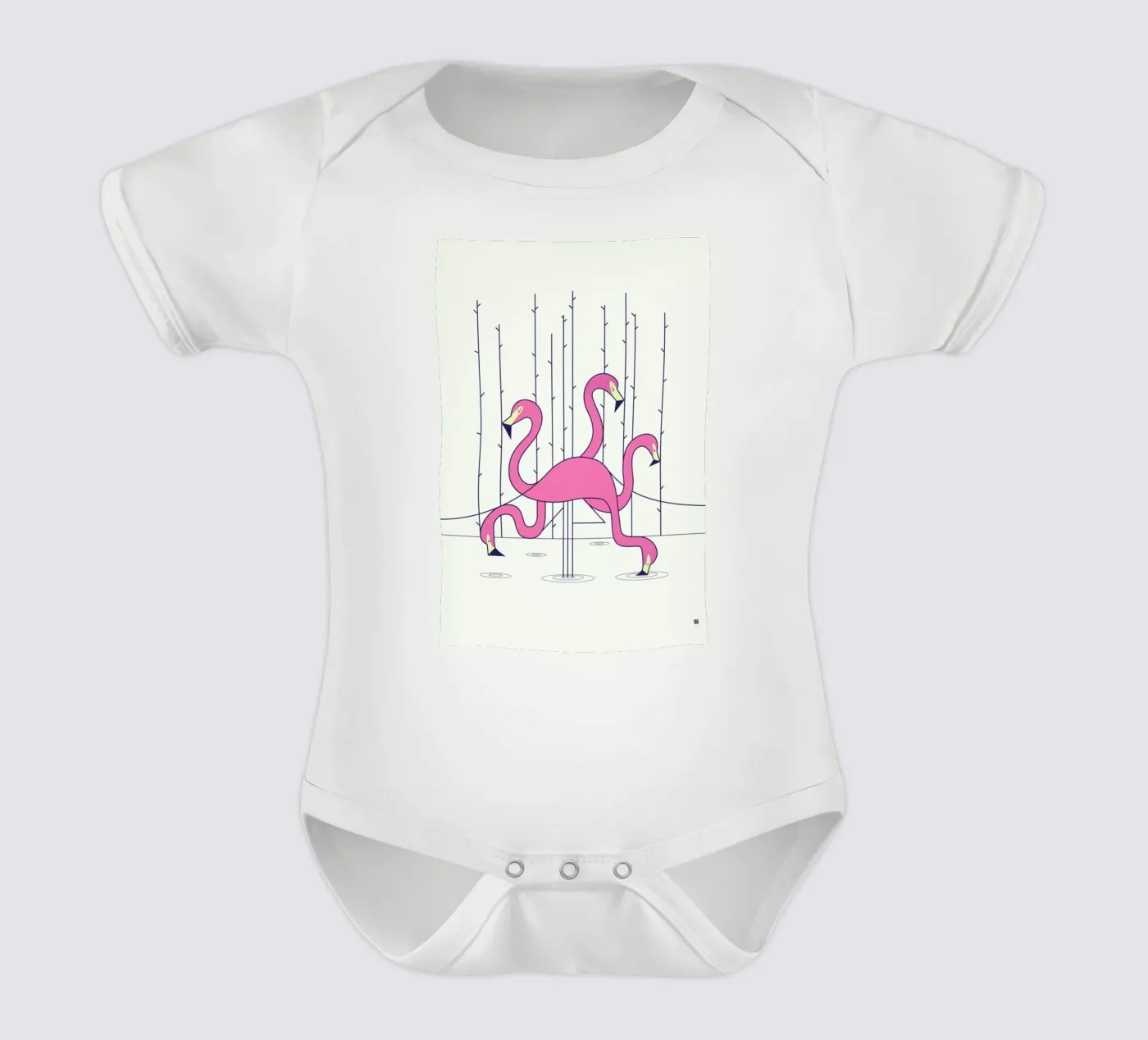 Flamingo body bébé de Ale Giorgini