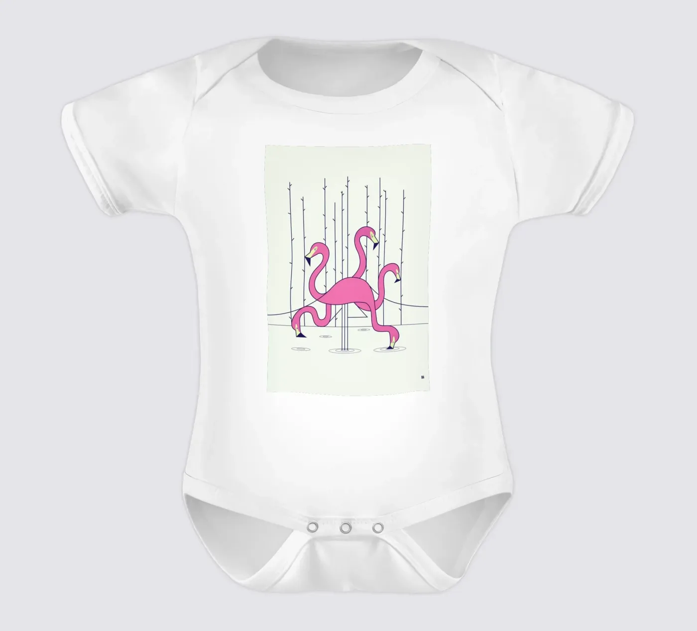 Flamingo body bébé de Ale Giorgini