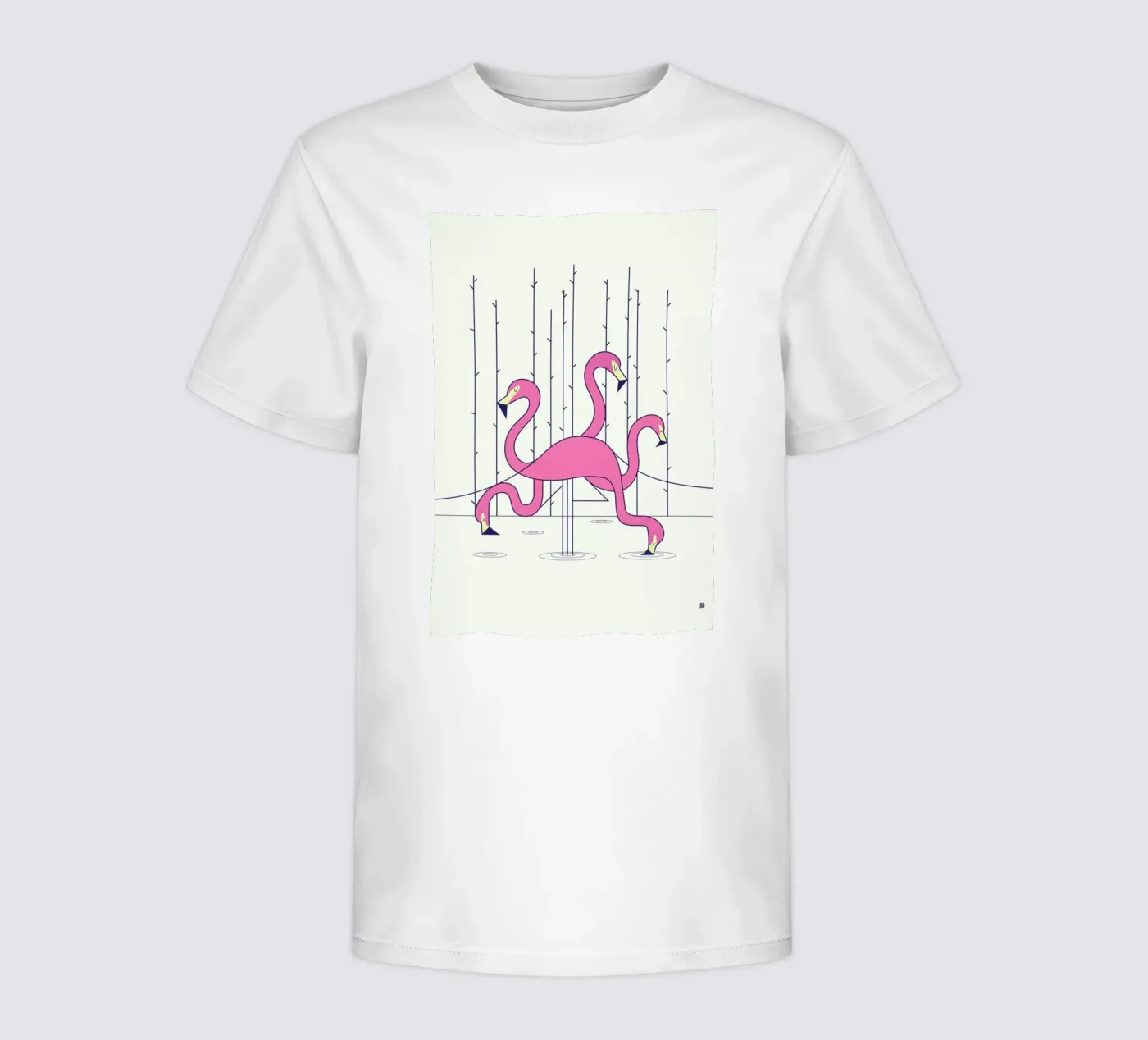 Flamingo t-shirt bambini da Ale Giorgini
