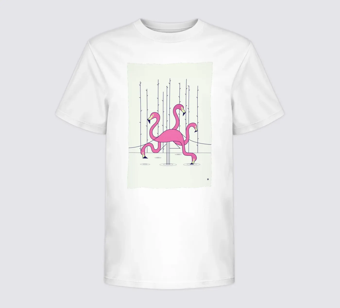 Flamingo t-shirt bambini da Ale Giorgini