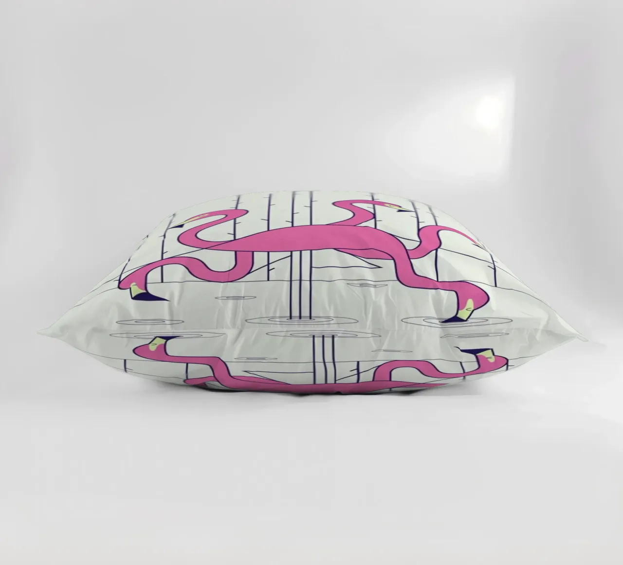 Flamingo cuscino da Ale Giorgini