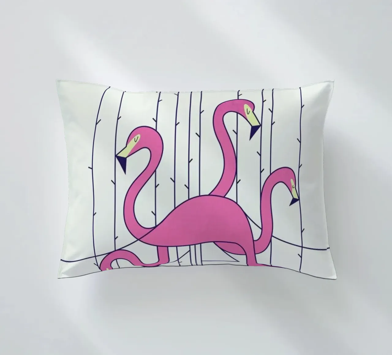 Flamingo cuscino da Ale Giorgini