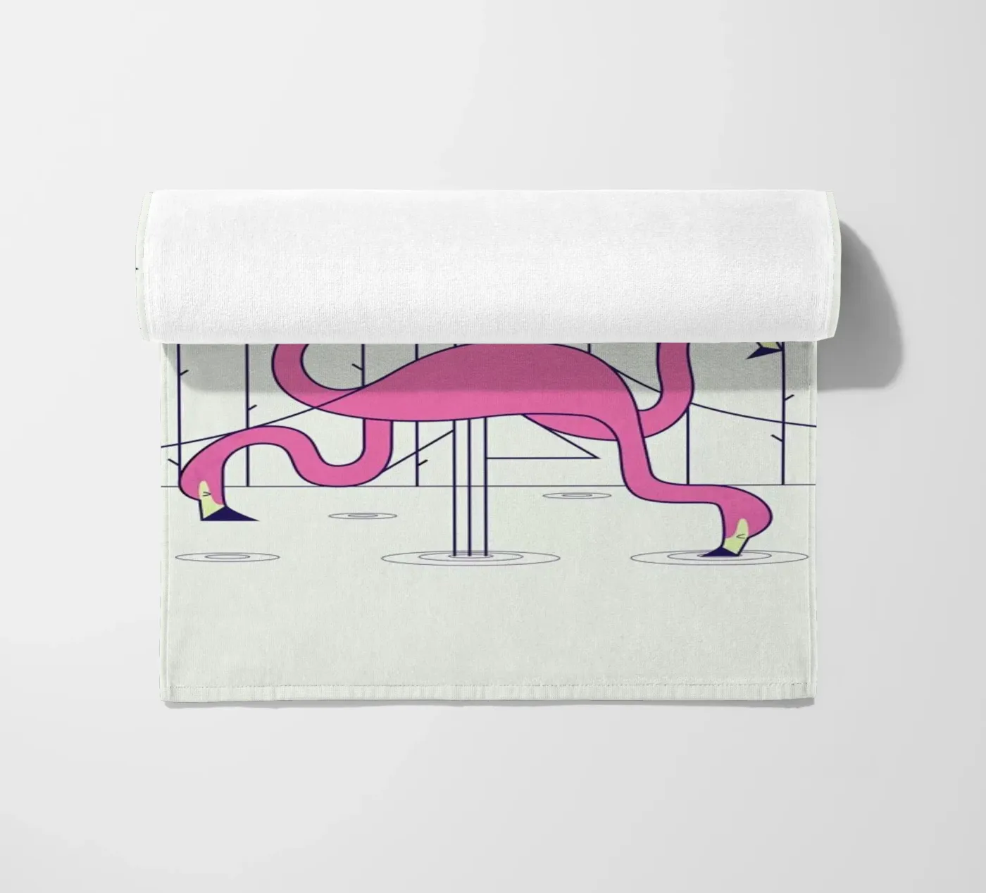 Flamingo telo mare da Ale Giorgini