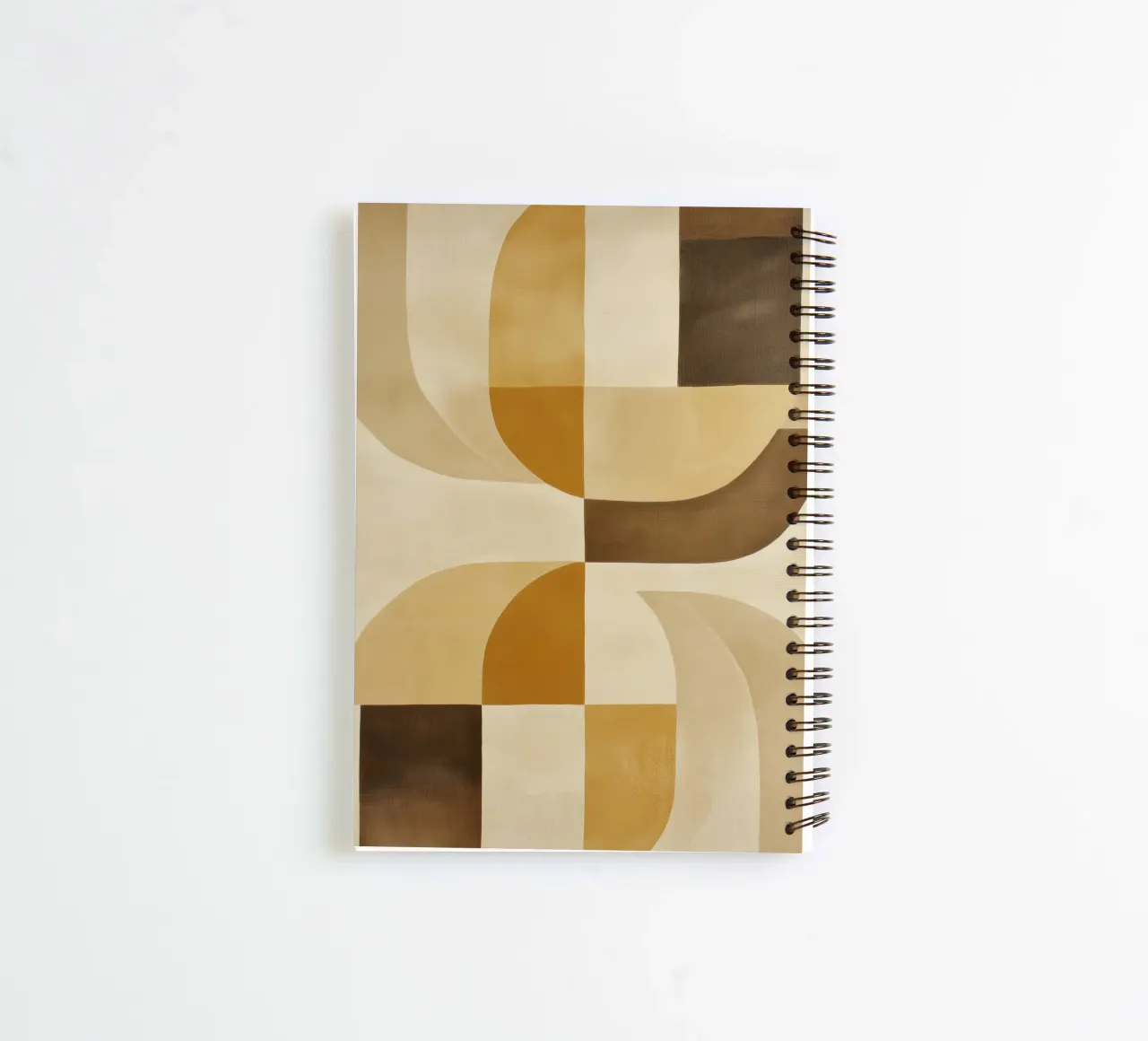 Abstracte Bohemian spiral notebook by Imagine