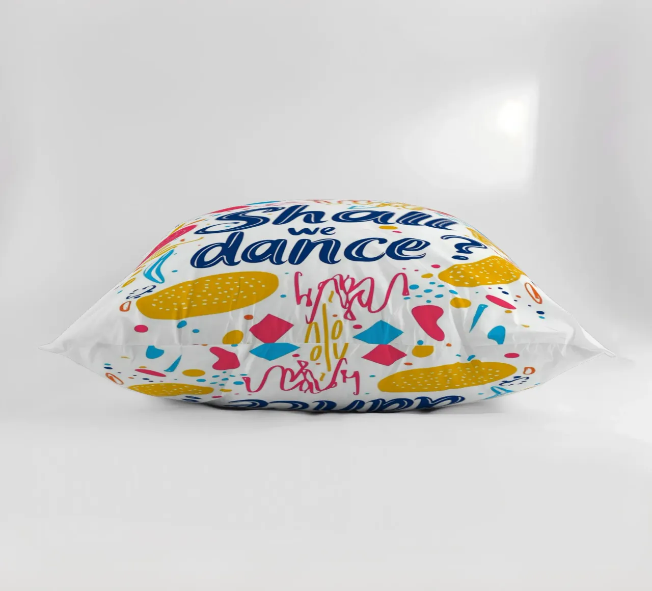 Shall we dance ? 1 decorative cushion by Art Typo Essentiel