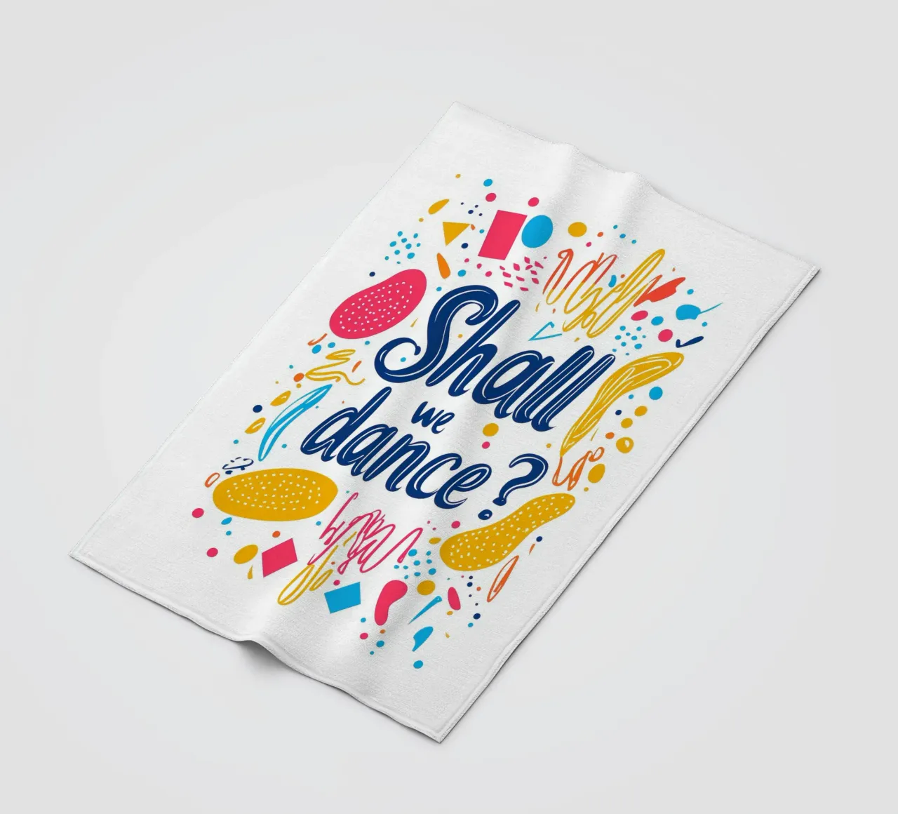 Shall we dance ? 1 coperta in pile da Art Typo Essentiel