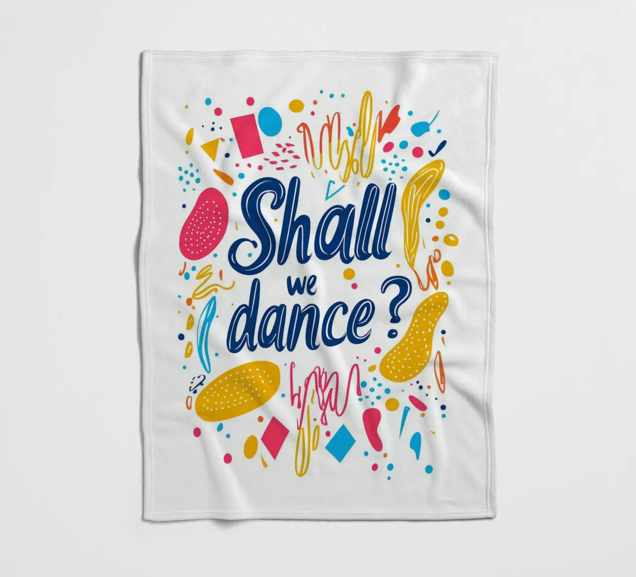 Shall we dance ? 1 coperta in pile da Art Typo Essentiel