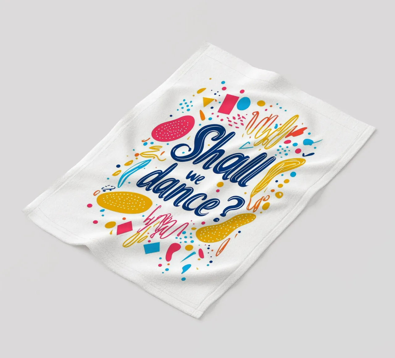 Shall we dance ? 1 coperta in pile da Art Typo Essentiel