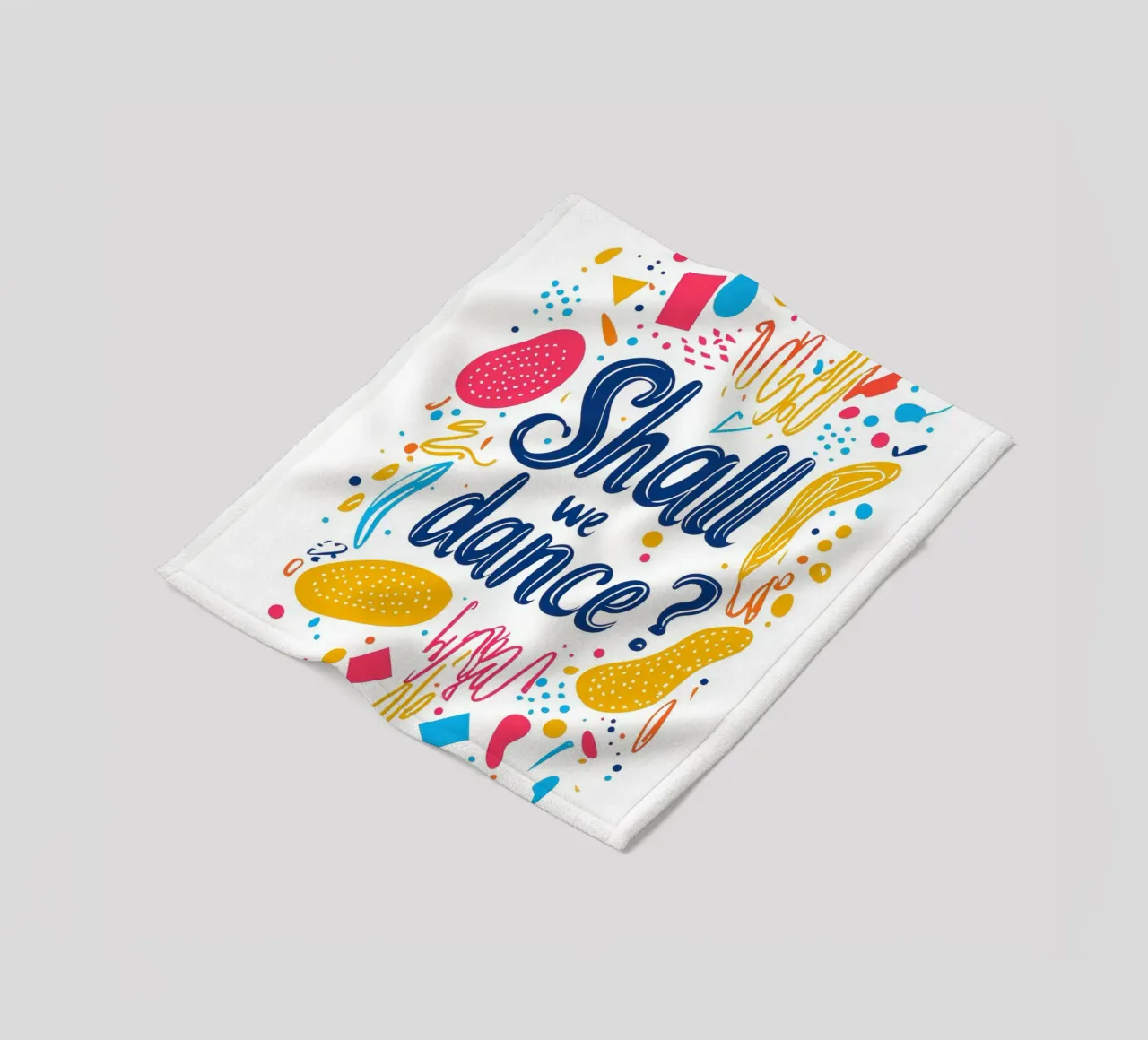 Shall we dance ? 1 coperta in pile da Art Typo Essentiel