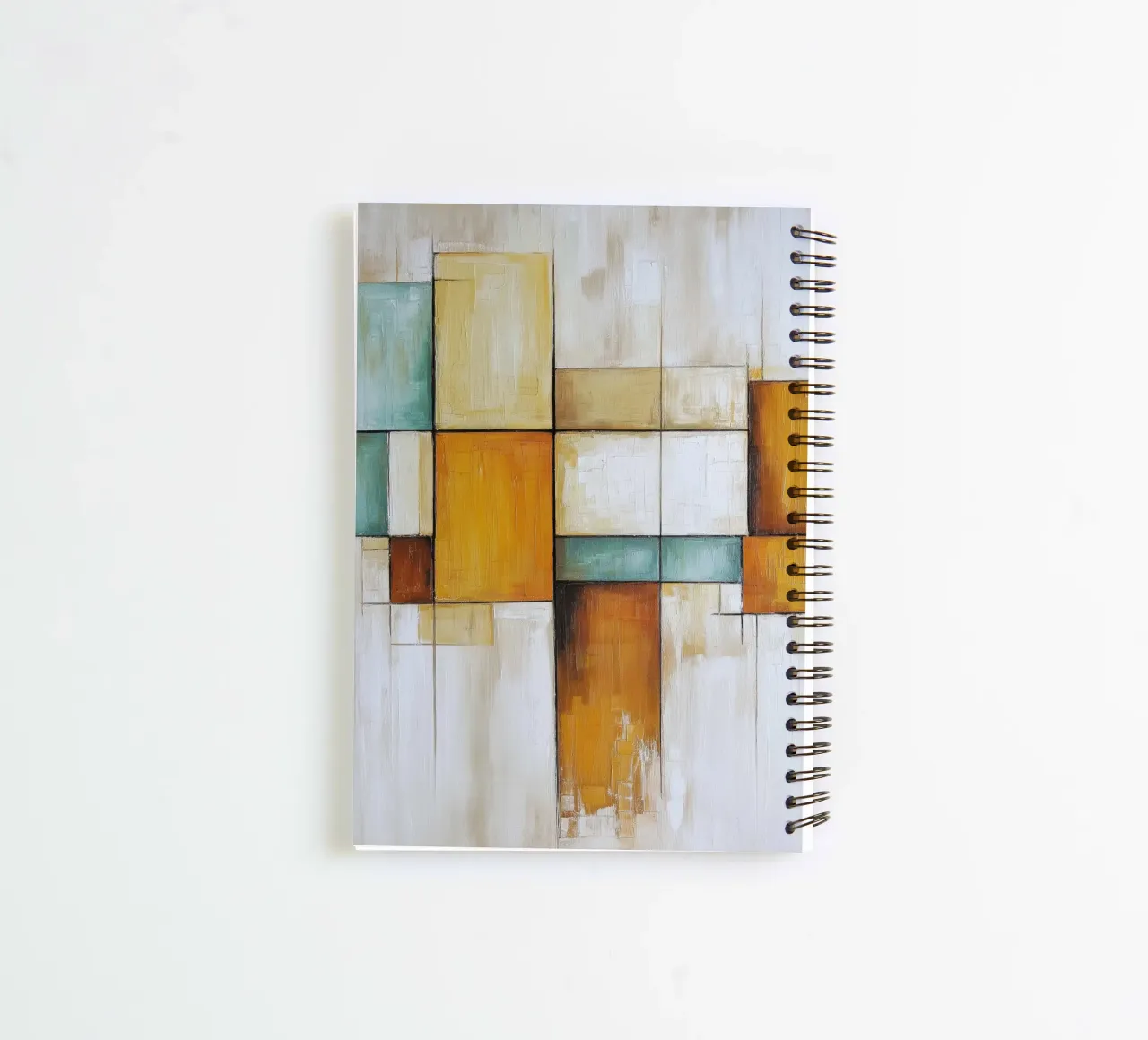 Abstract surfaces spiral notebook by Imagine
