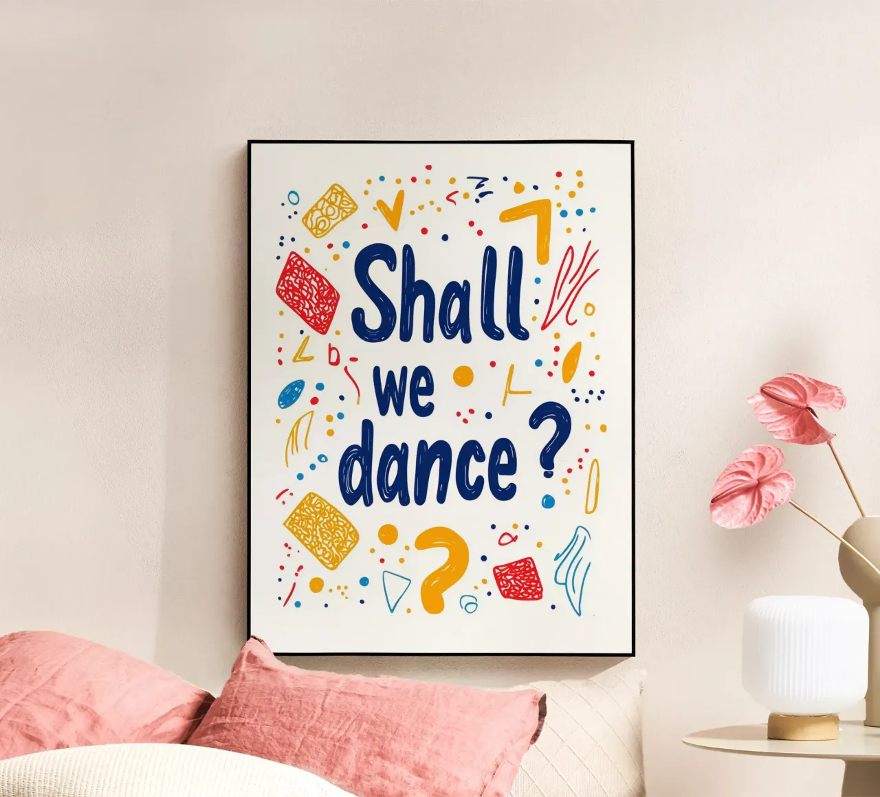 Shall we dance ? - 3 plexiglass da Art Typo Essentiel