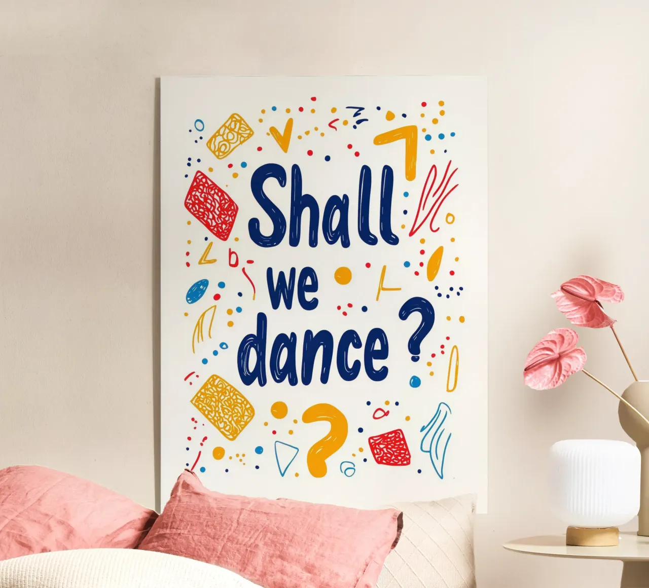 Shall we dance ? - 3 plexiglass da Art Typo Essentiel