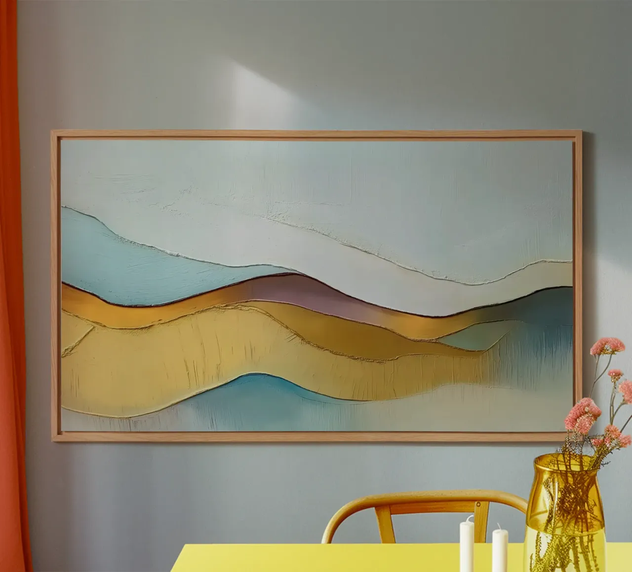 Paesaggio astratto alluminio dibond da Imagine