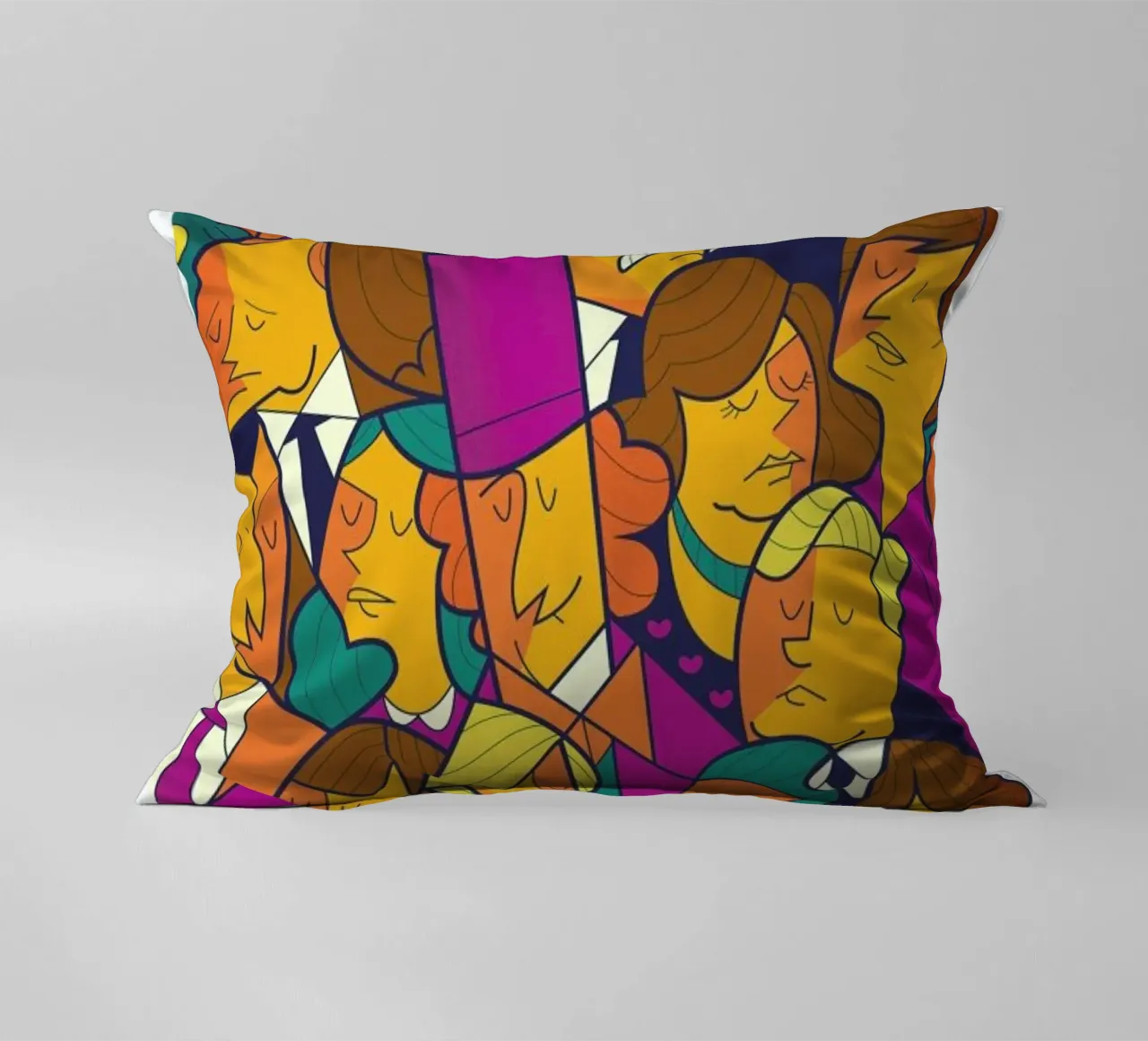Willy Wonka cuscino da Ale Giorgini