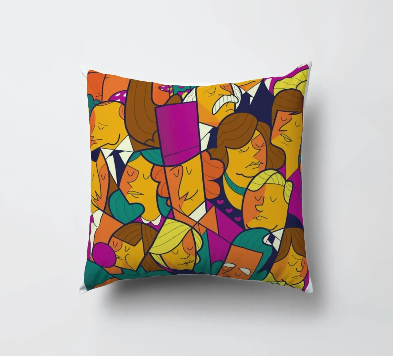 Willy Wonka cuscino da Ale Giorgini