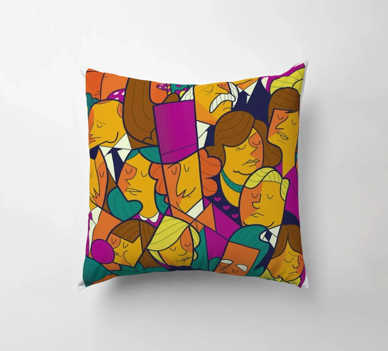Willy Wonka cuscino da Ale Giorgini