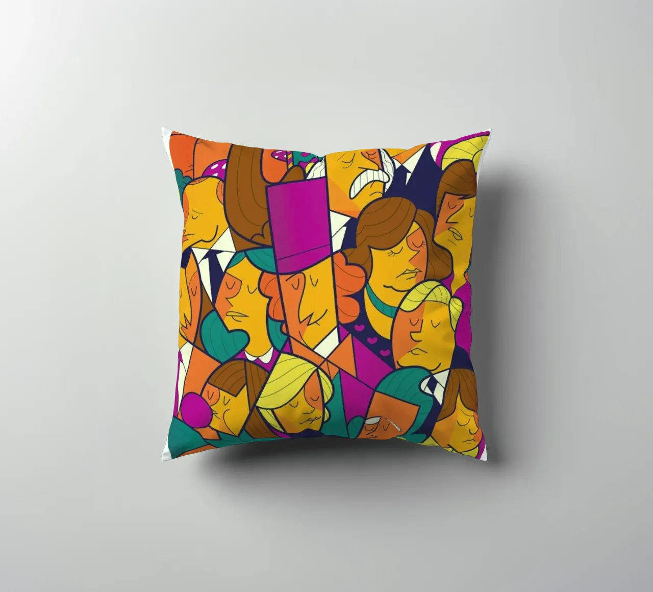 Willy Wonka cuscino da Ale Giorgini