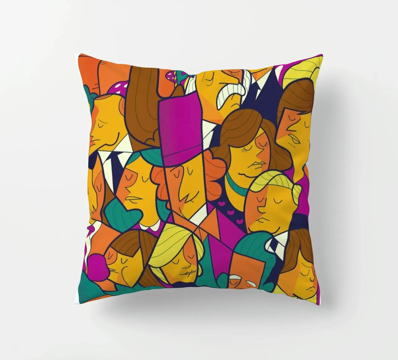 Willy Wonka cuscino da Ale Giorgini