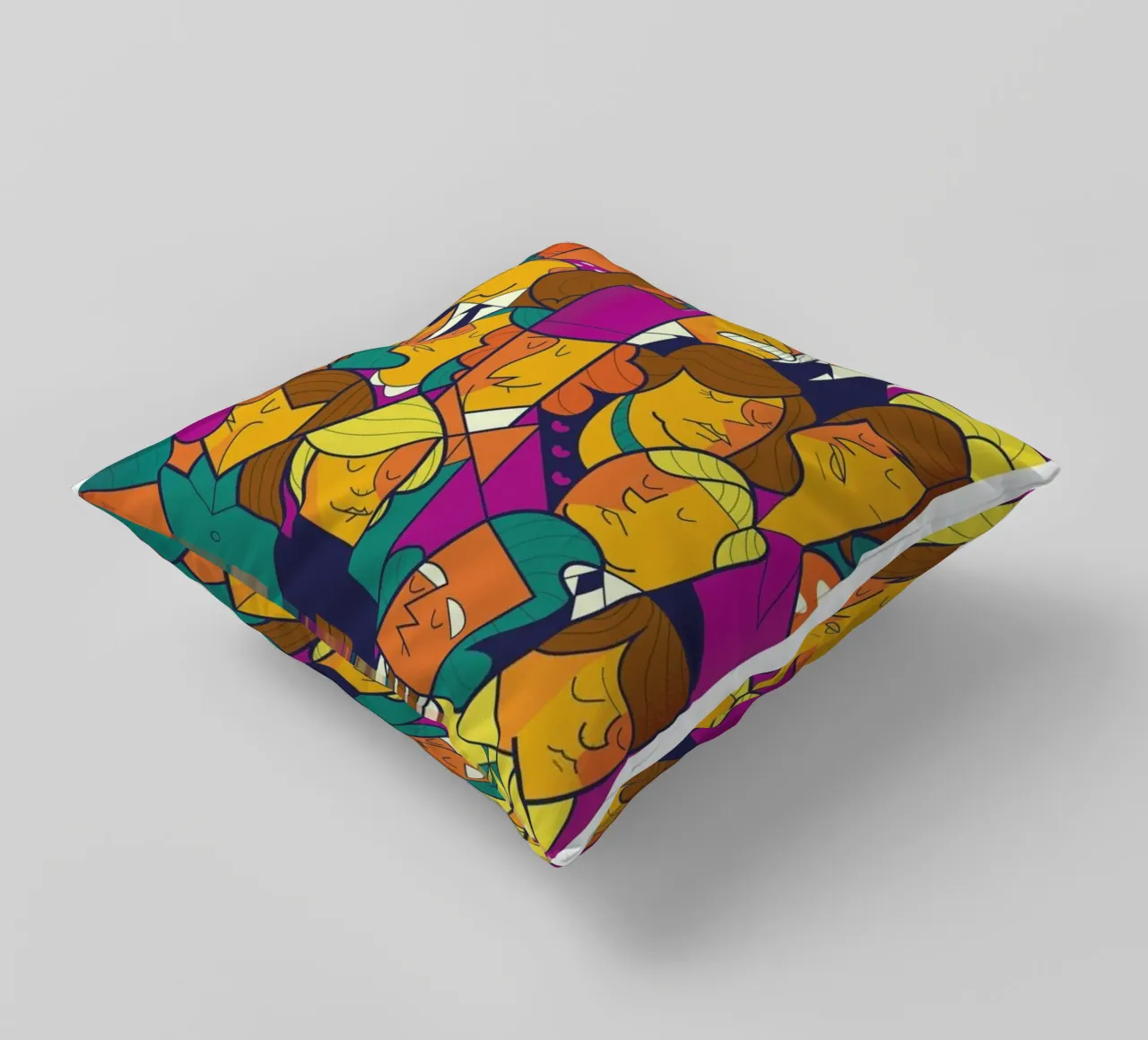 Willy Wonka cuscino da Ale Giorgini