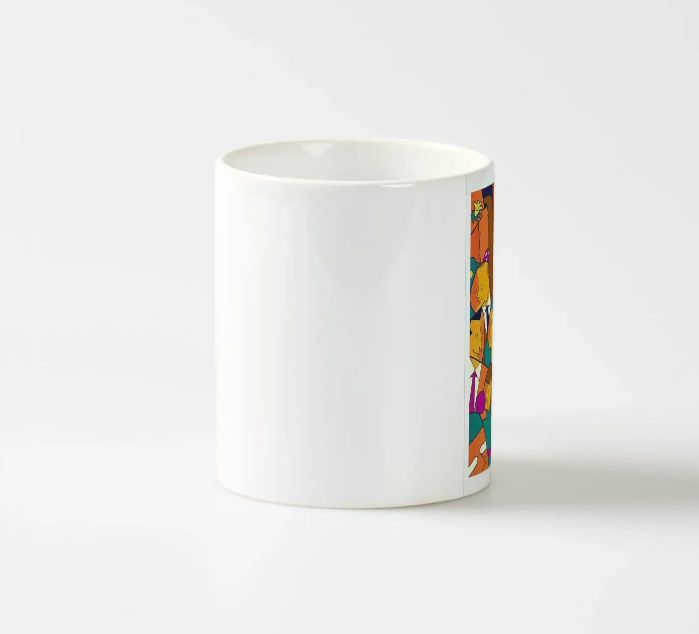 Willy Wonka ceramic mug by Ale Giorgini