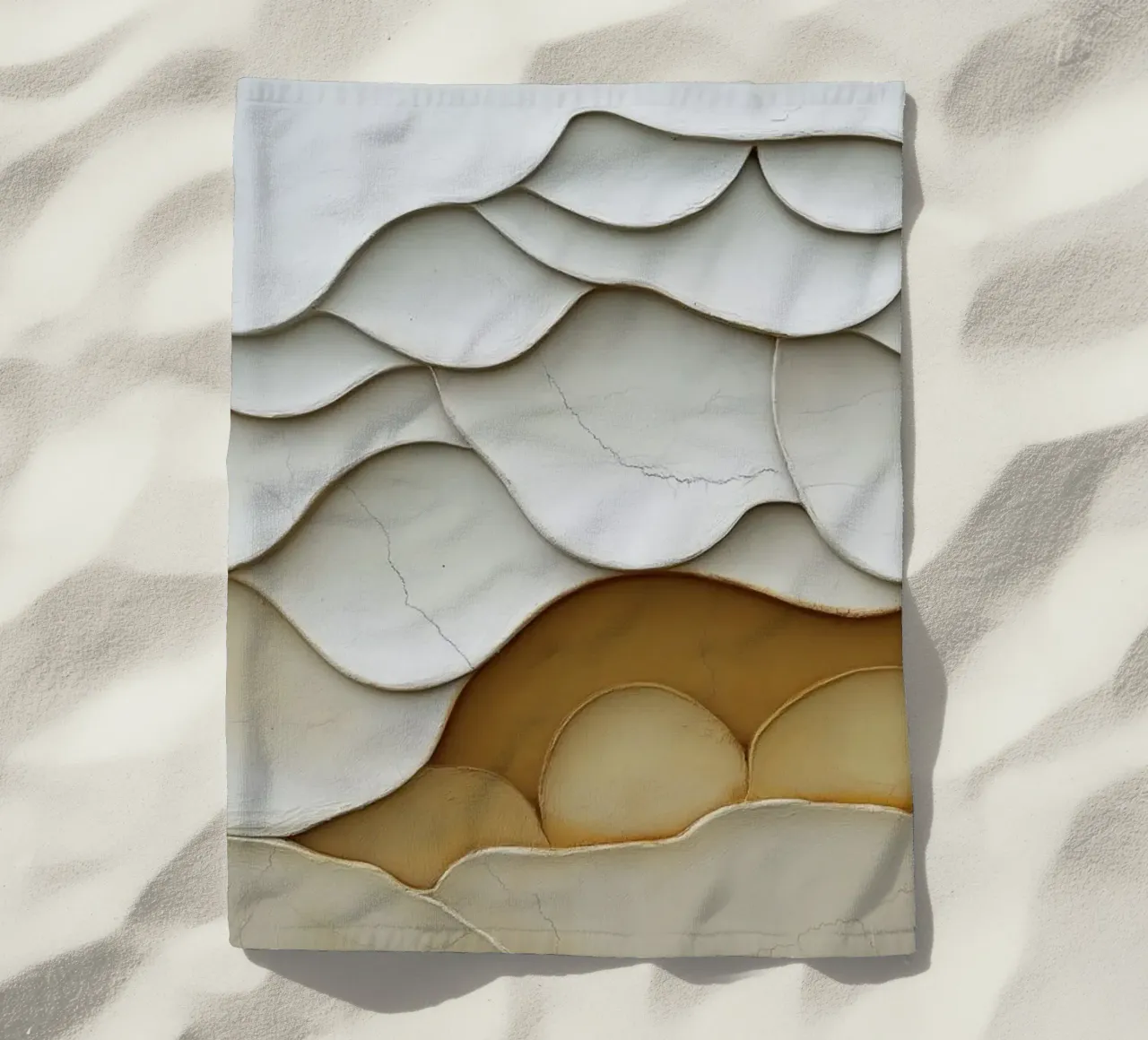Forme organiche astratte telo mare da Imagine