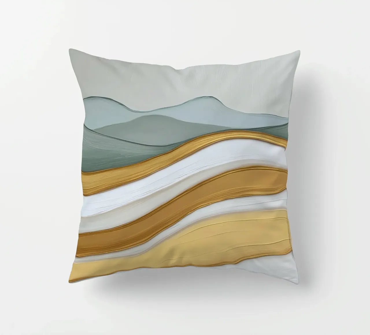 Paesaggio astratto con colline cuscino da Imagine