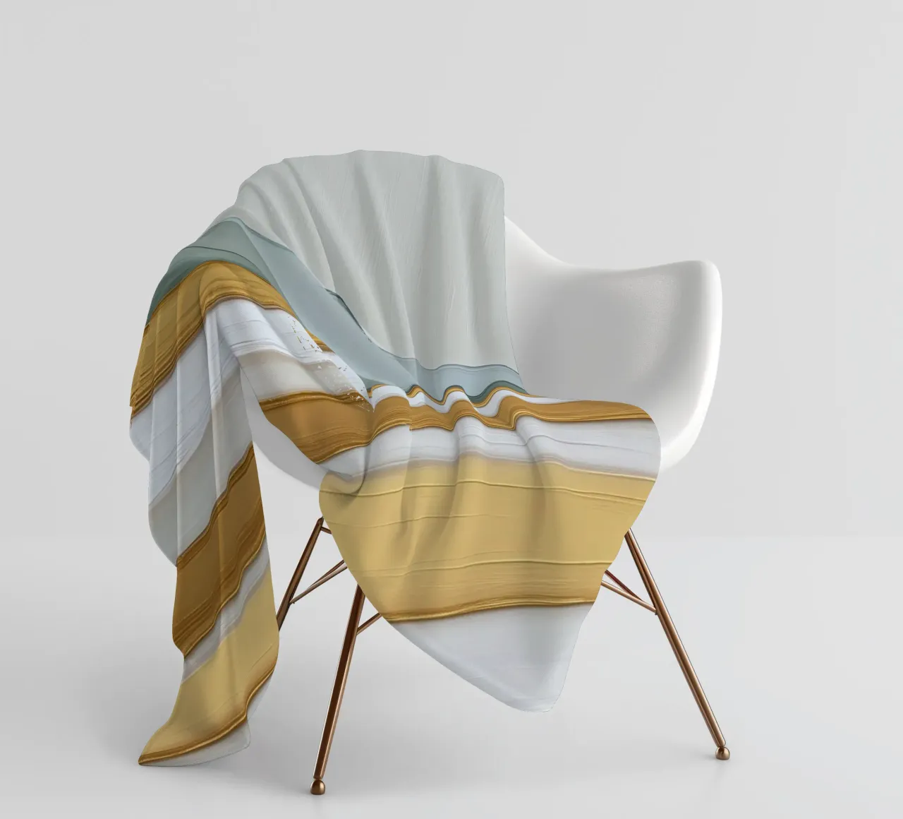 Paesaggio astratto con colline coperta in pile da Imagine