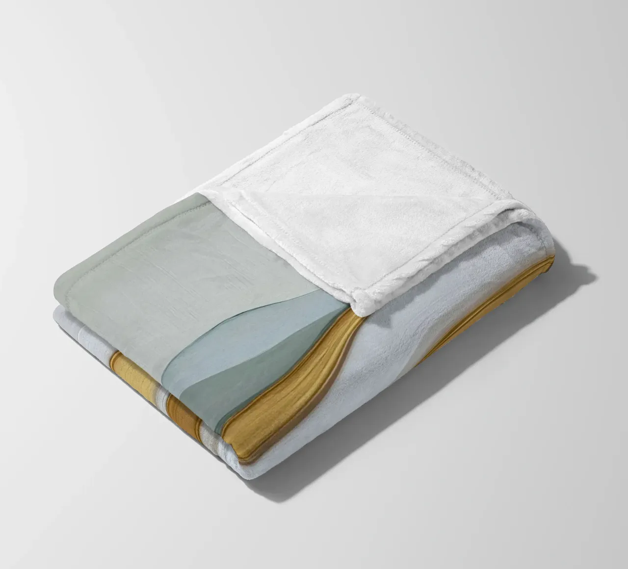 Paesaggio astratto con colline coperta in pile da Imagine
