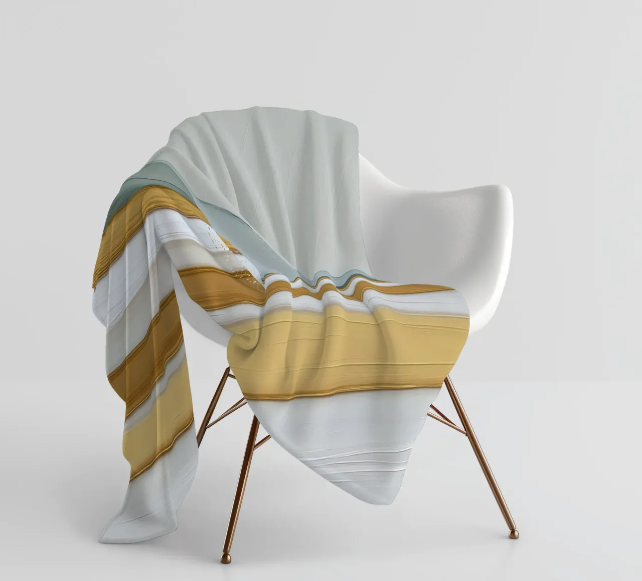 Paesaggio astratto con colline coperta in pile da Imagine