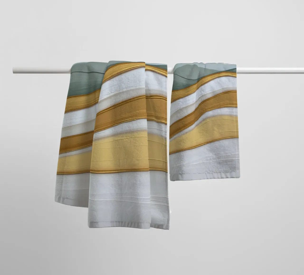 Paesaggio astratto con colline asciugamano da bagno da Imagine
