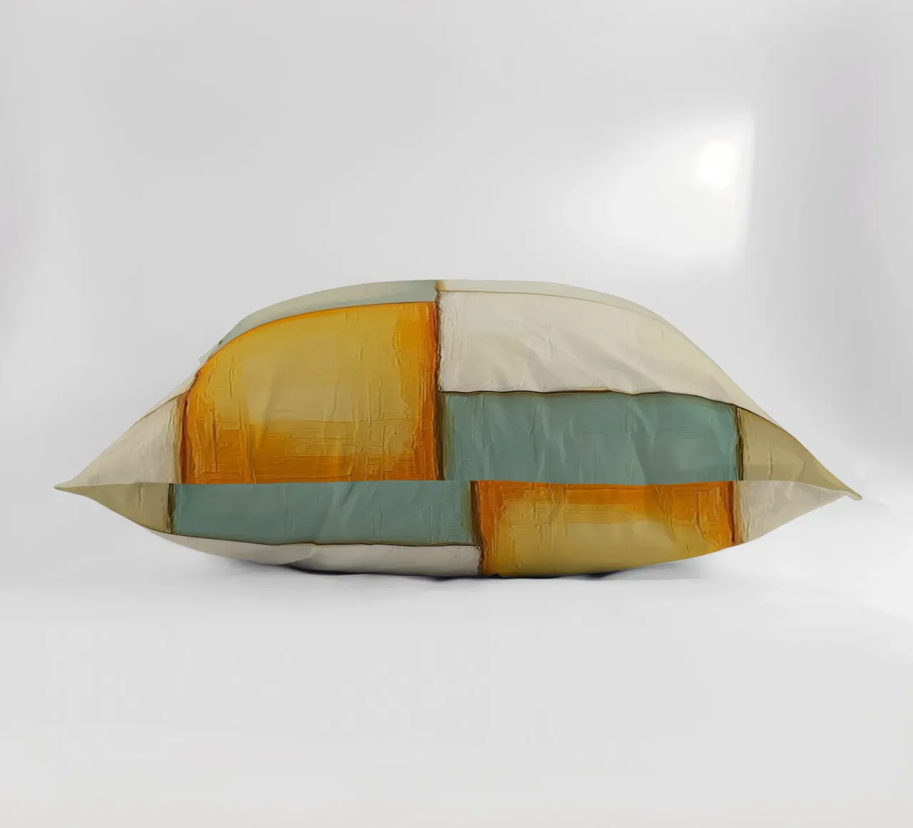 More abstract rectangles decorative cushion by Imagine
