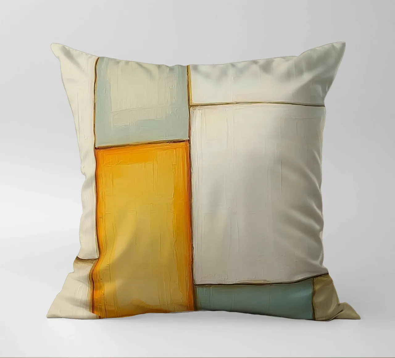 More abstract rectangles decorative cushion by Imagine